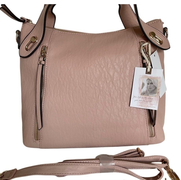 Jessica Simpson EUC Roxanne Satchel - Picture 6 of 6